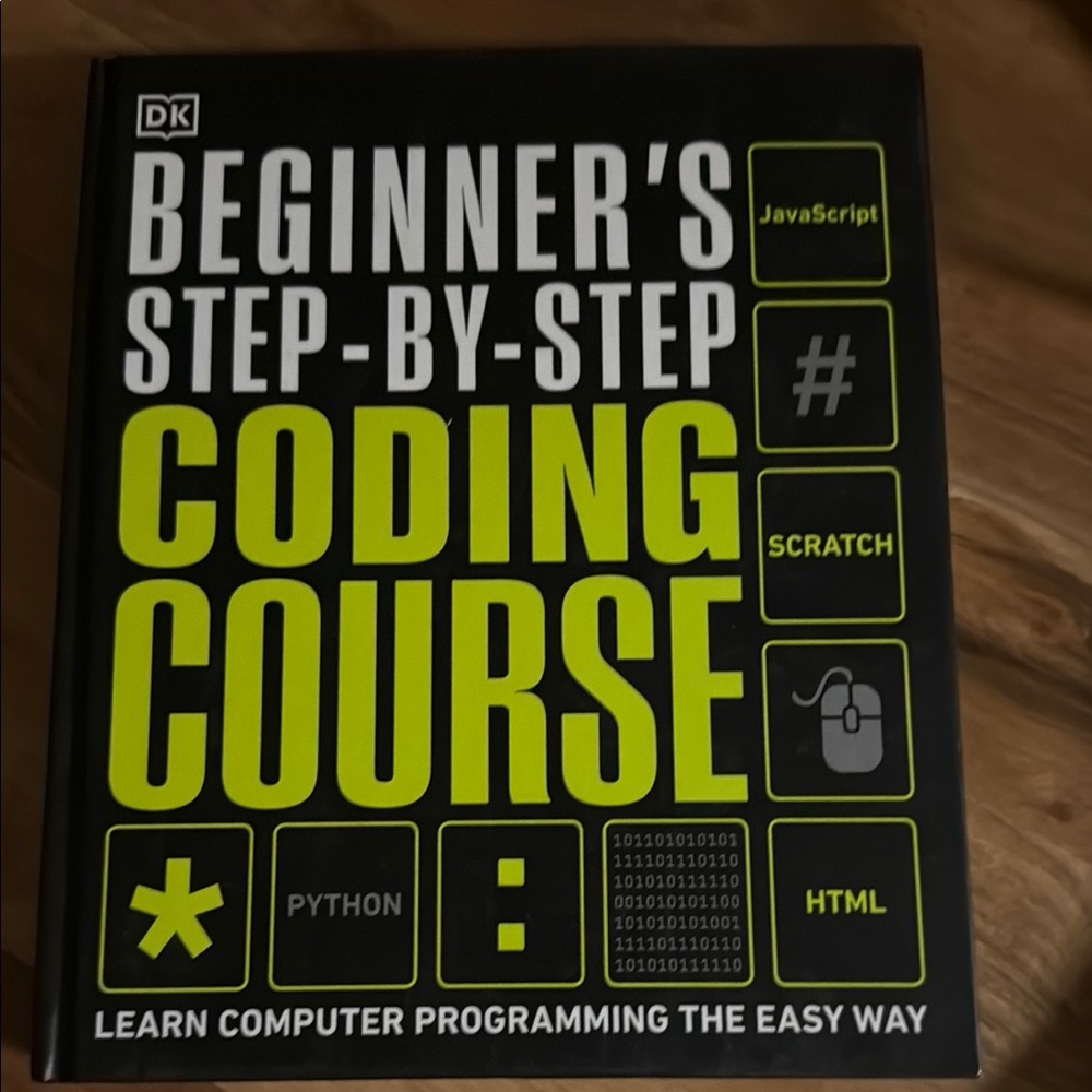 Beginner's Step-by-Step Coding Course Book